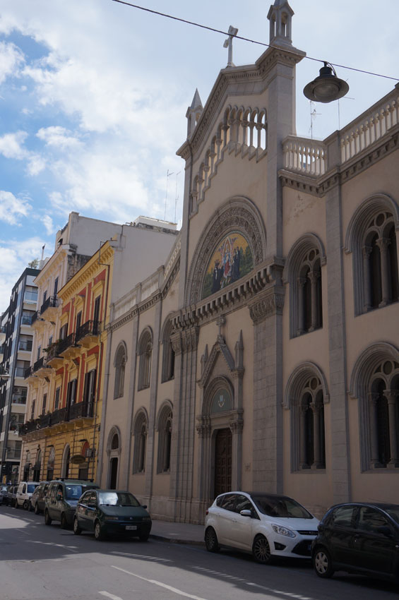 Ex chiesa Santa Scolastica - Parrocchia del Sacro Cuore - via Cardassi