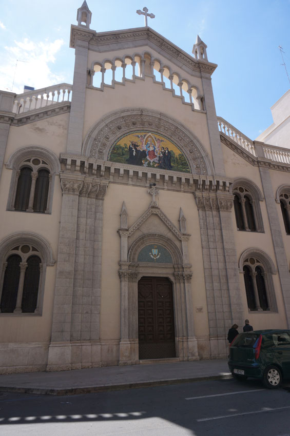 Ex chiesa Santa Scolastica - Parrocchia del Sacro Cuore - via Cardassi